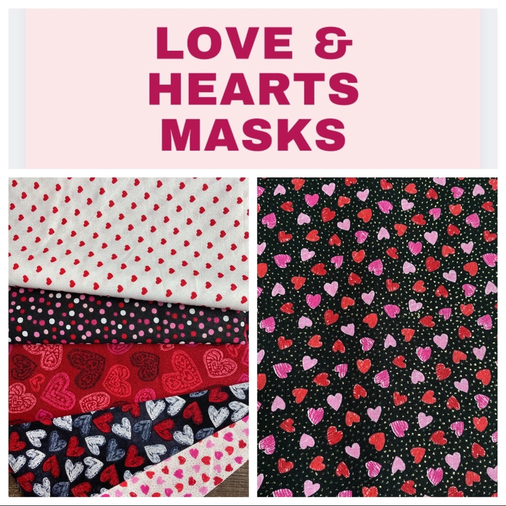 Washable Handmade Face Mask cotton Tie back double